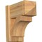 Ekena Millwork Westlake Arts & Crafts Rough Sawn Outlooker, Western Red Cedar, 8"W x 16"D x 16"H OUT08X16X16WTL03RWR - alternate 1